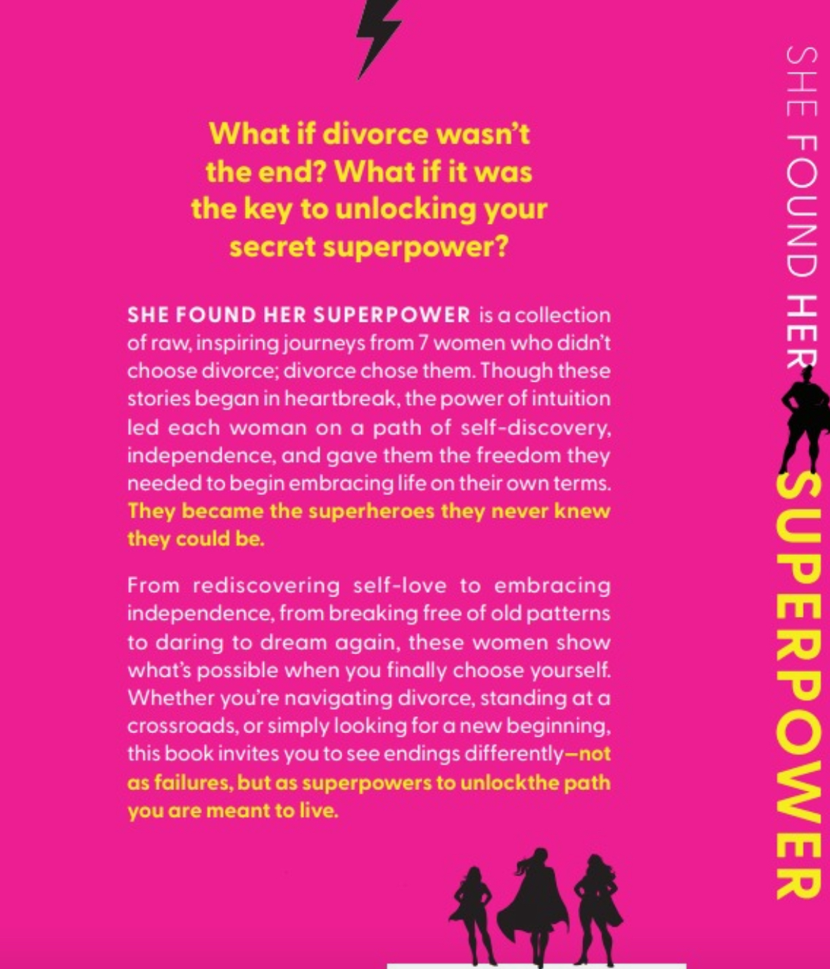 She Found Her Superpower Back Cover