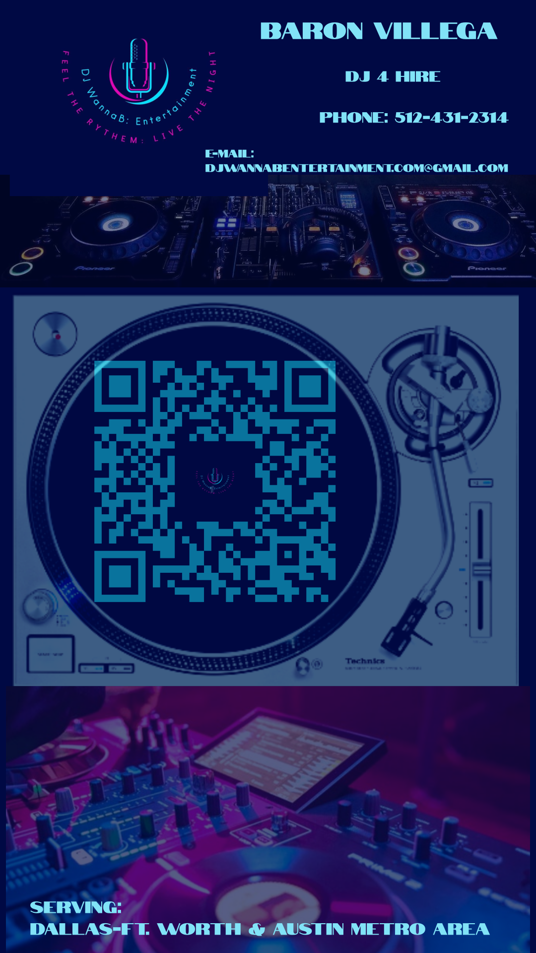 DJ WannaB: Entertainment's image