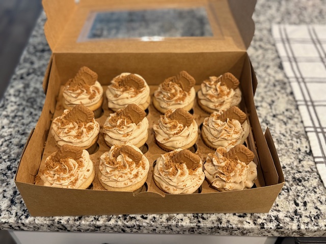Cookie Butter Cupcakes