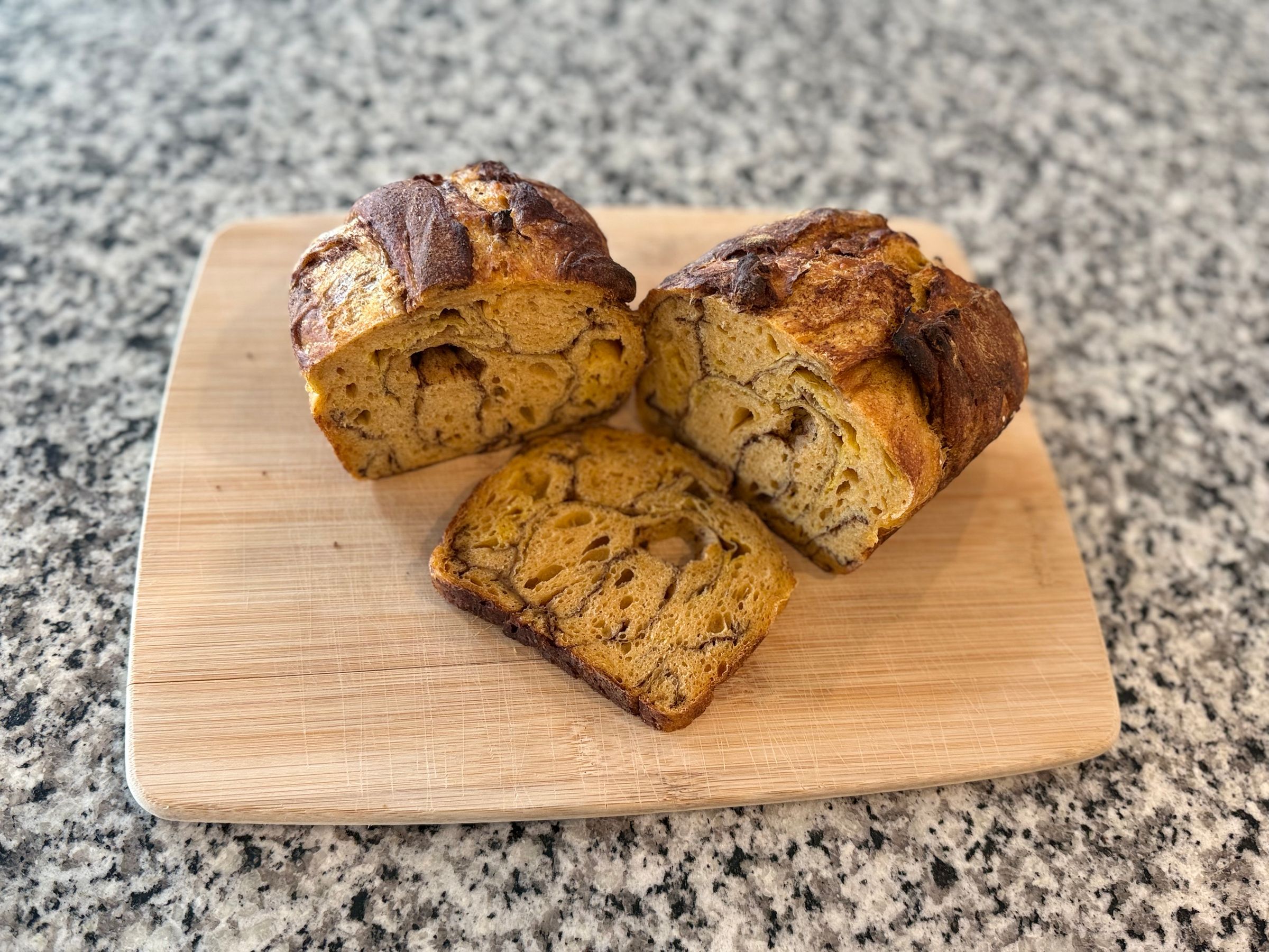 Pumpkin spice sourdough