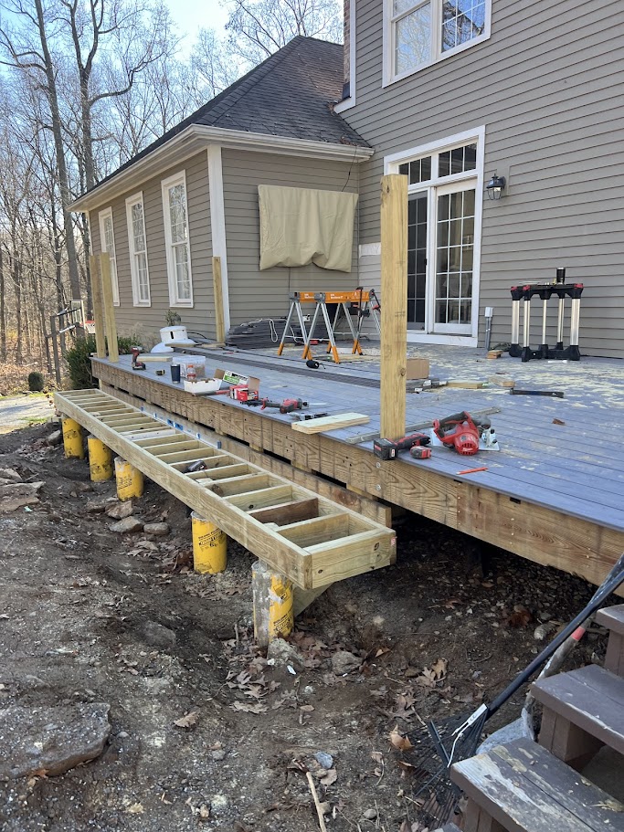 34'x14' Mineral Composite Deck Replace