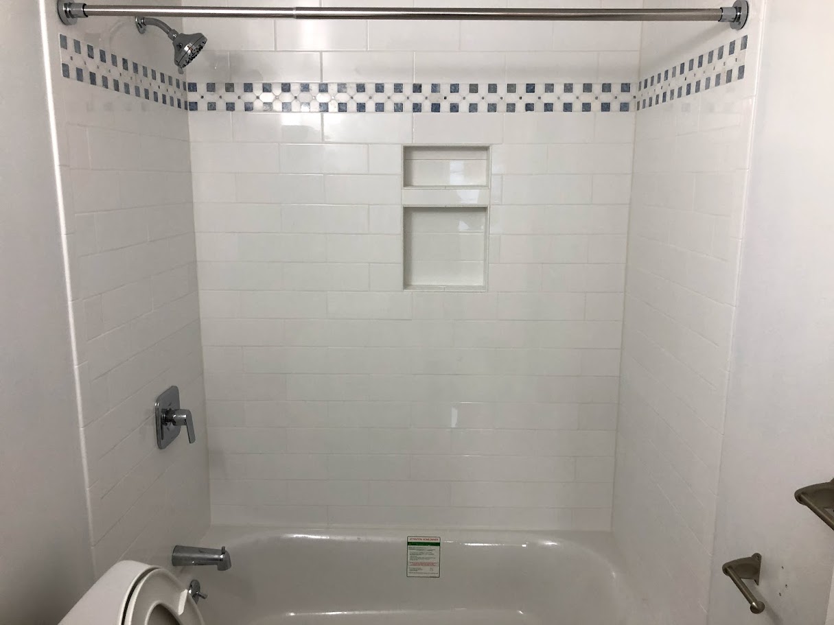 Bath Tub Tile and Niche