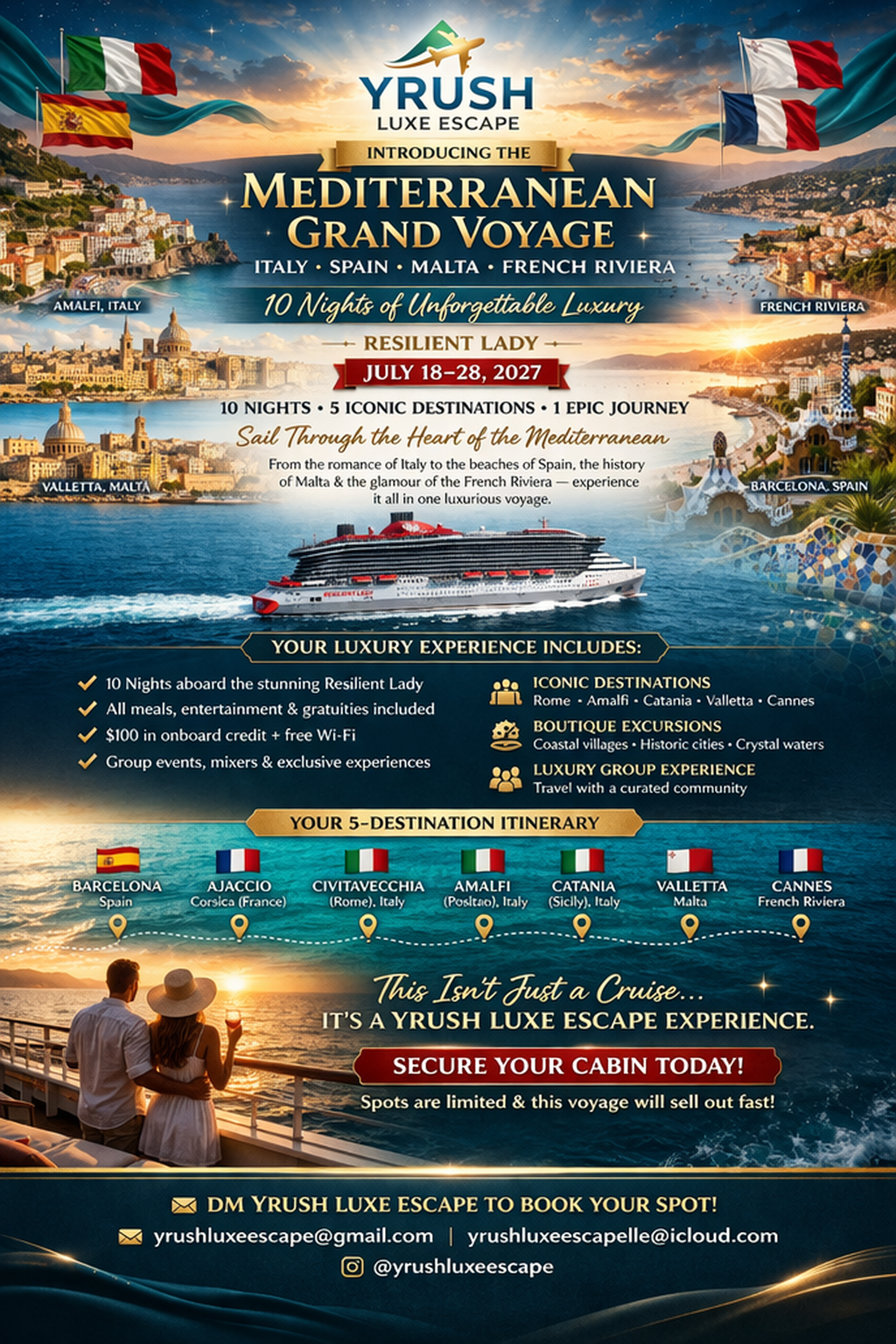 YRUSH LUXE ESCAPE LLC's image