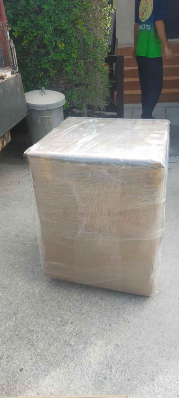 washing machine packing