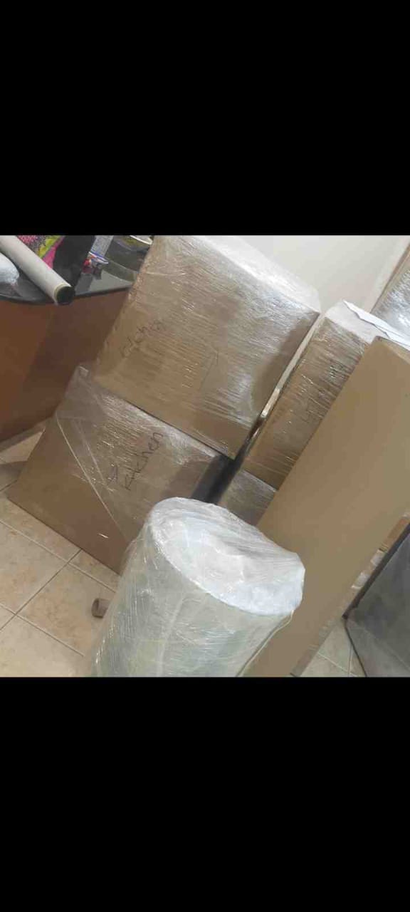 kitchen items packing