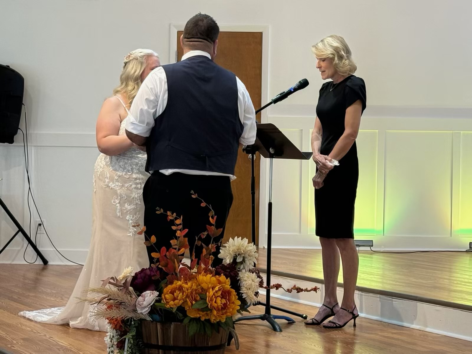 The Vows and the "I DO's"  was beautiful and blessed to be a part of their big day!