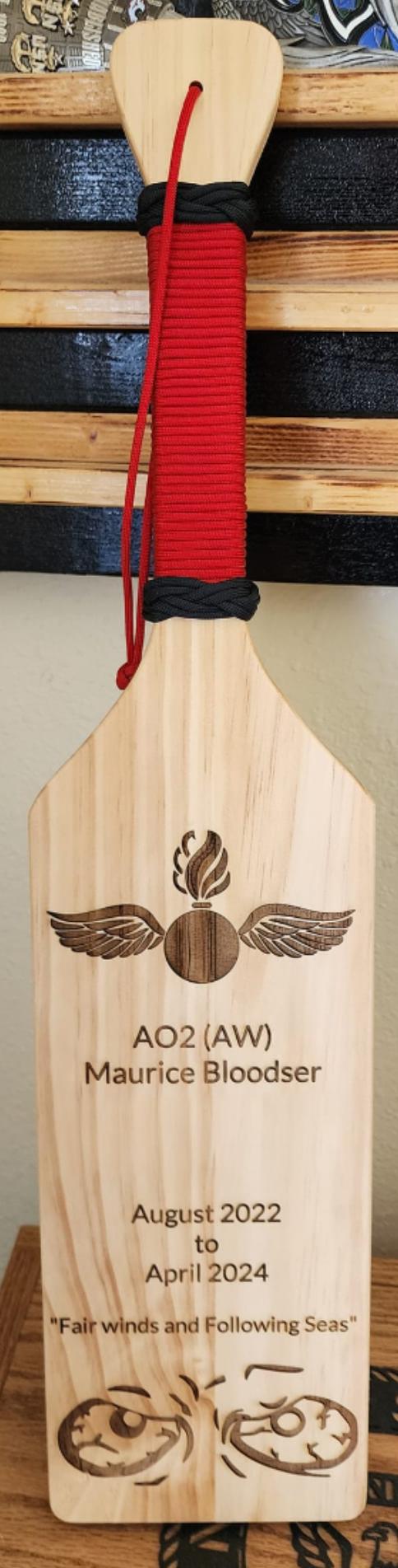 Pick one color for the wrap and one color for the Turks head knot