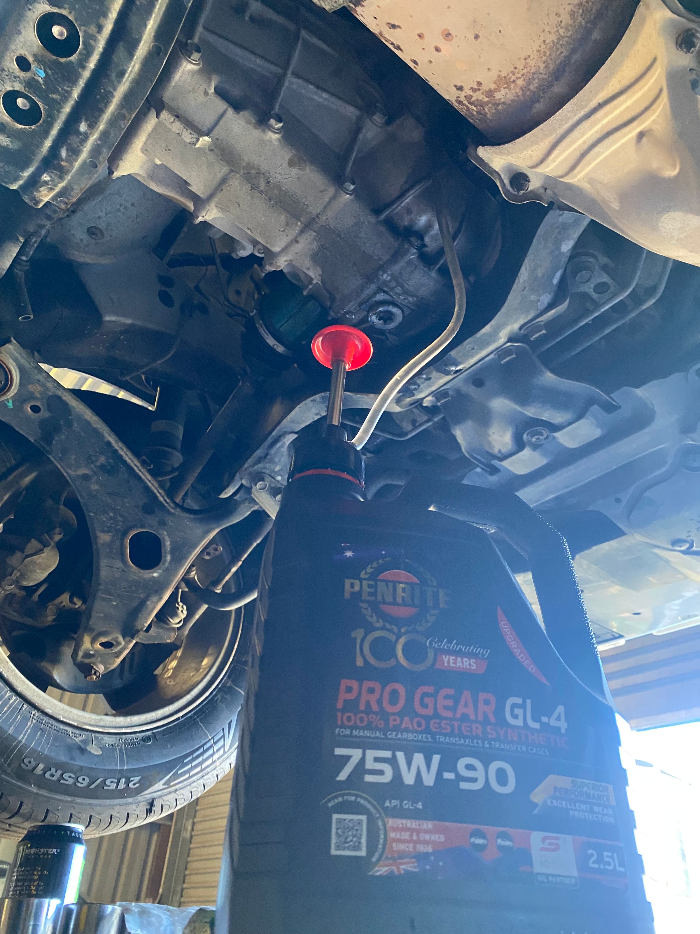 Gearbox flush subaru