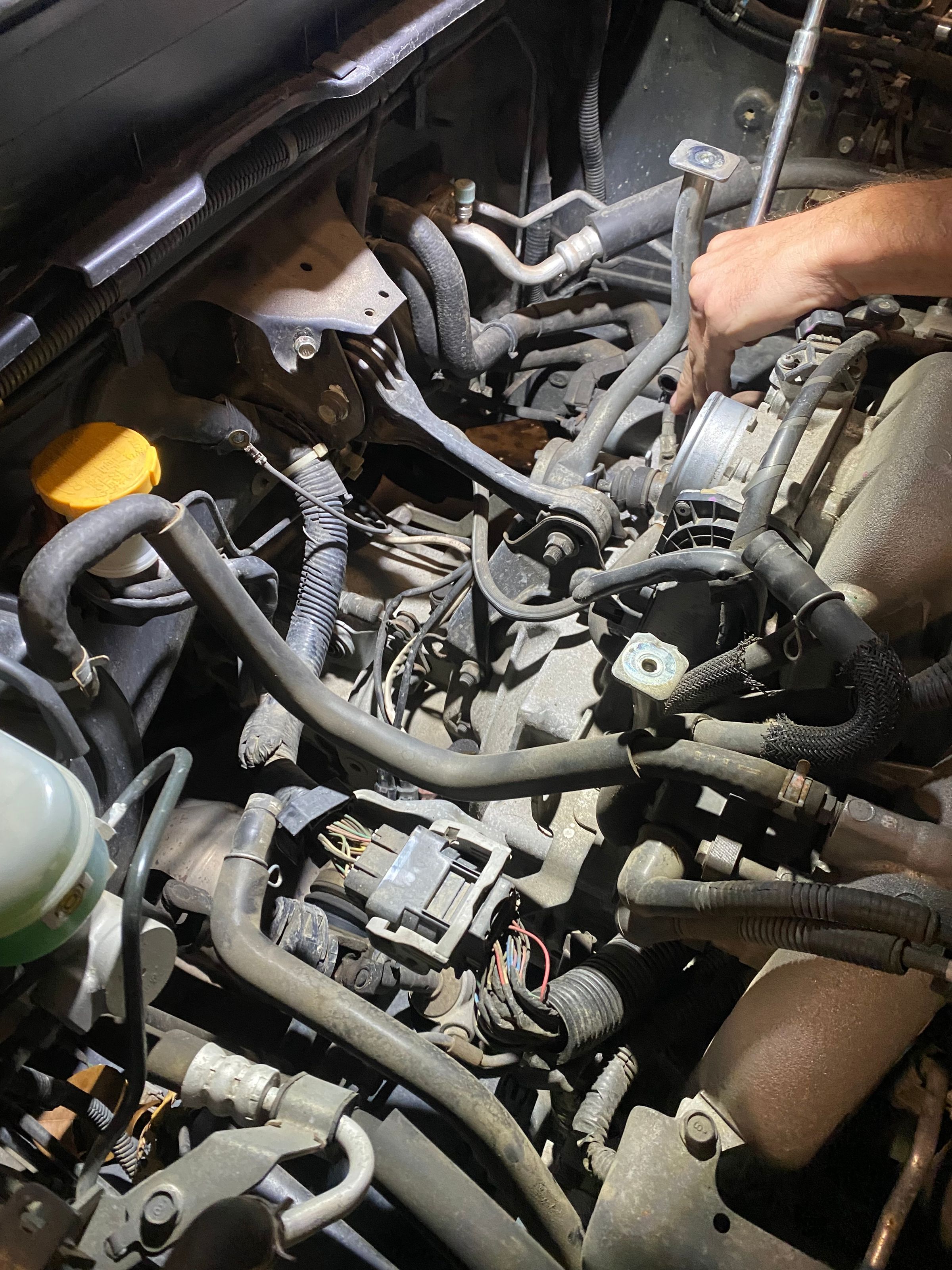 Clutch slave install and bleed 