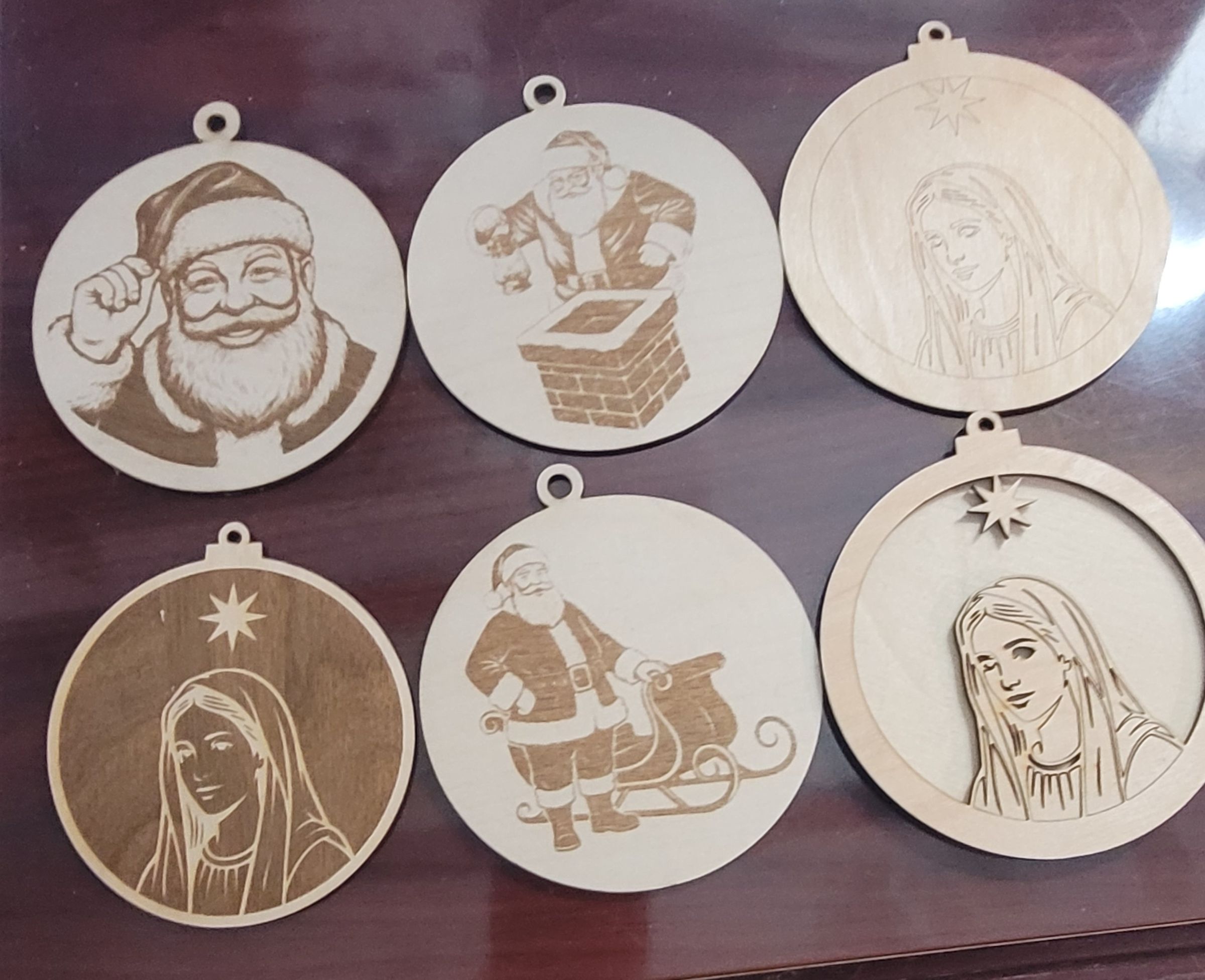 4" Christmas Ornaments $4 + Shipping