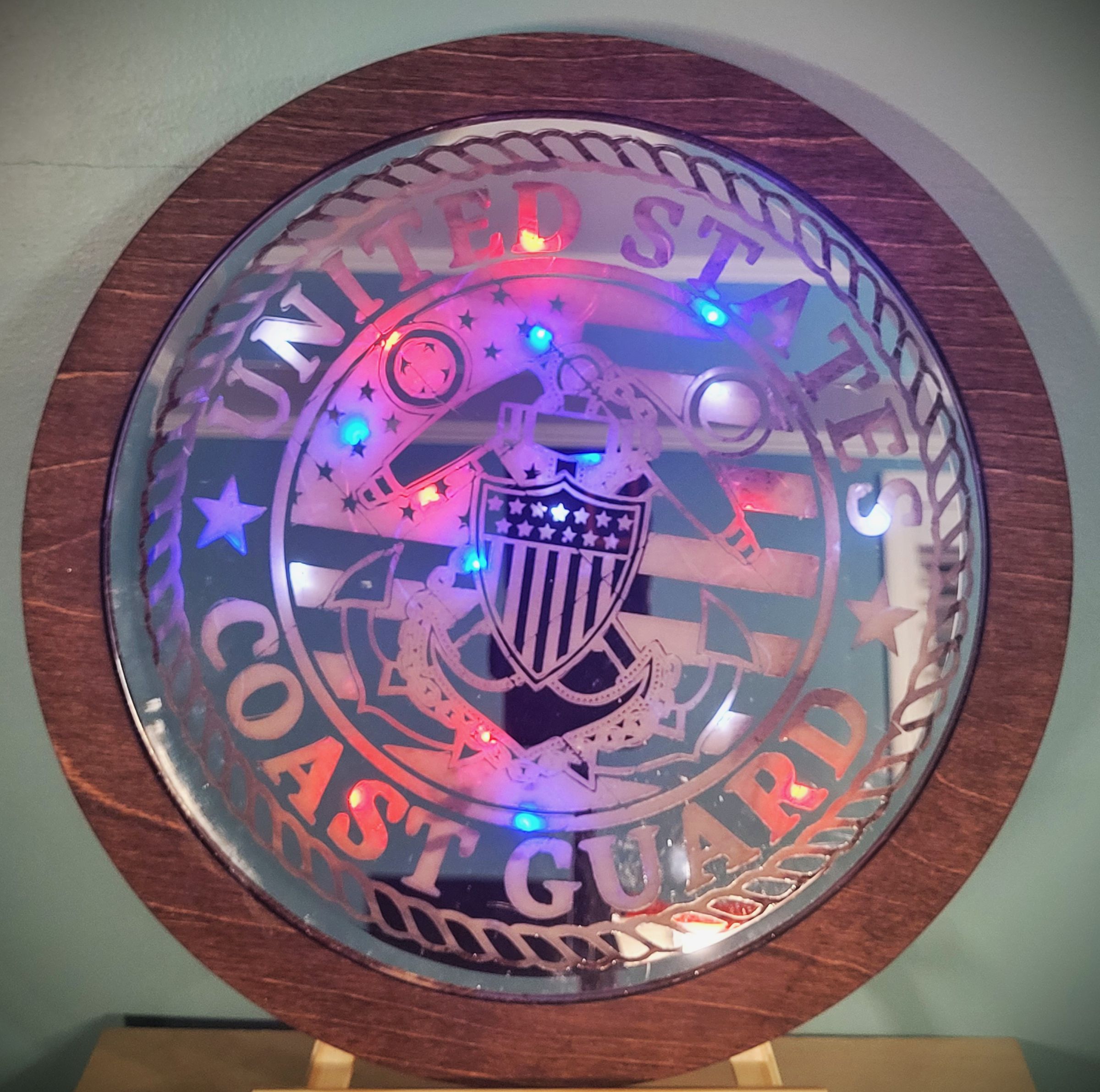 10" Mirror w/ Lights $85