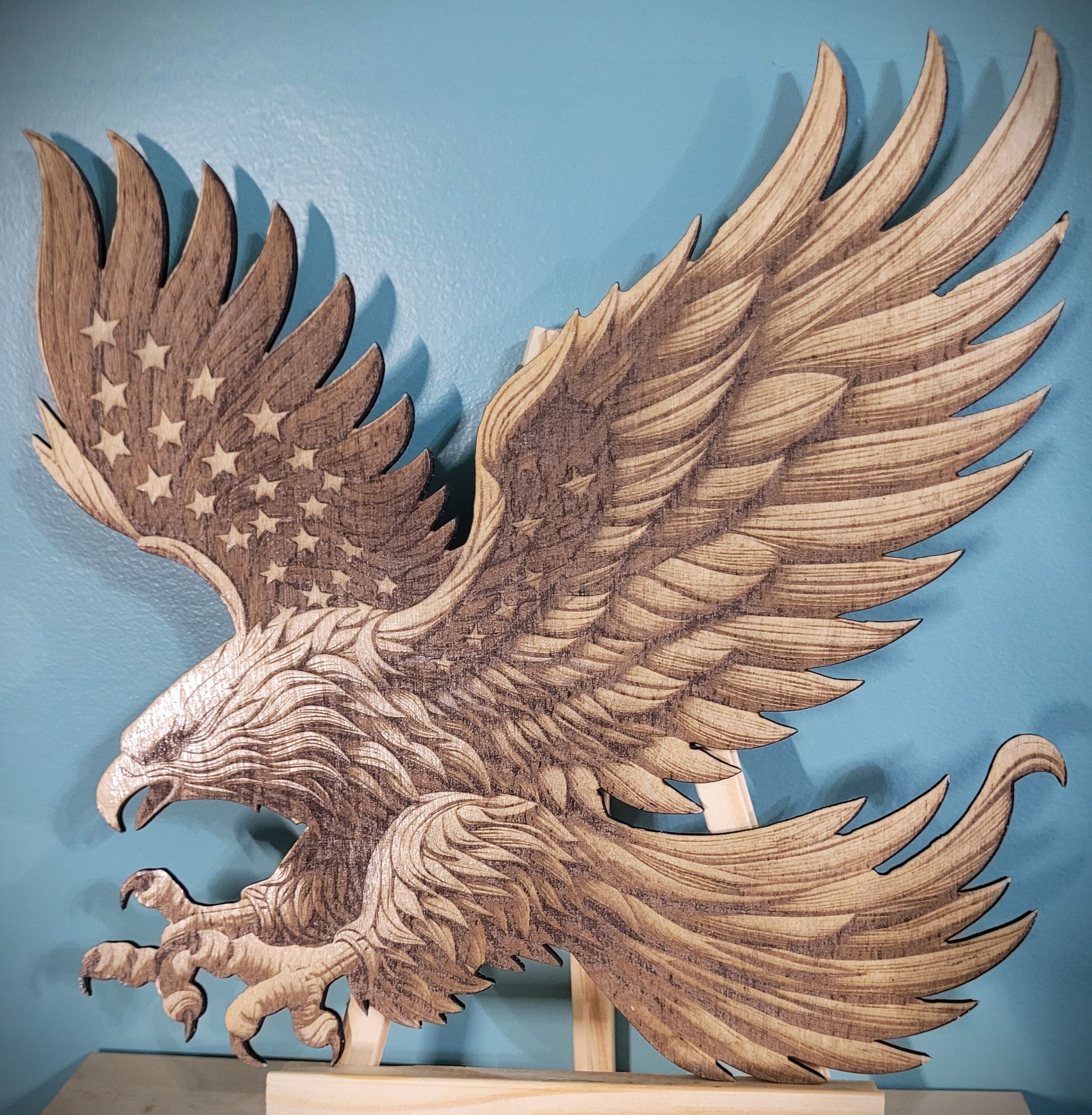 12 x 12" American Eagle $25 + Shipping