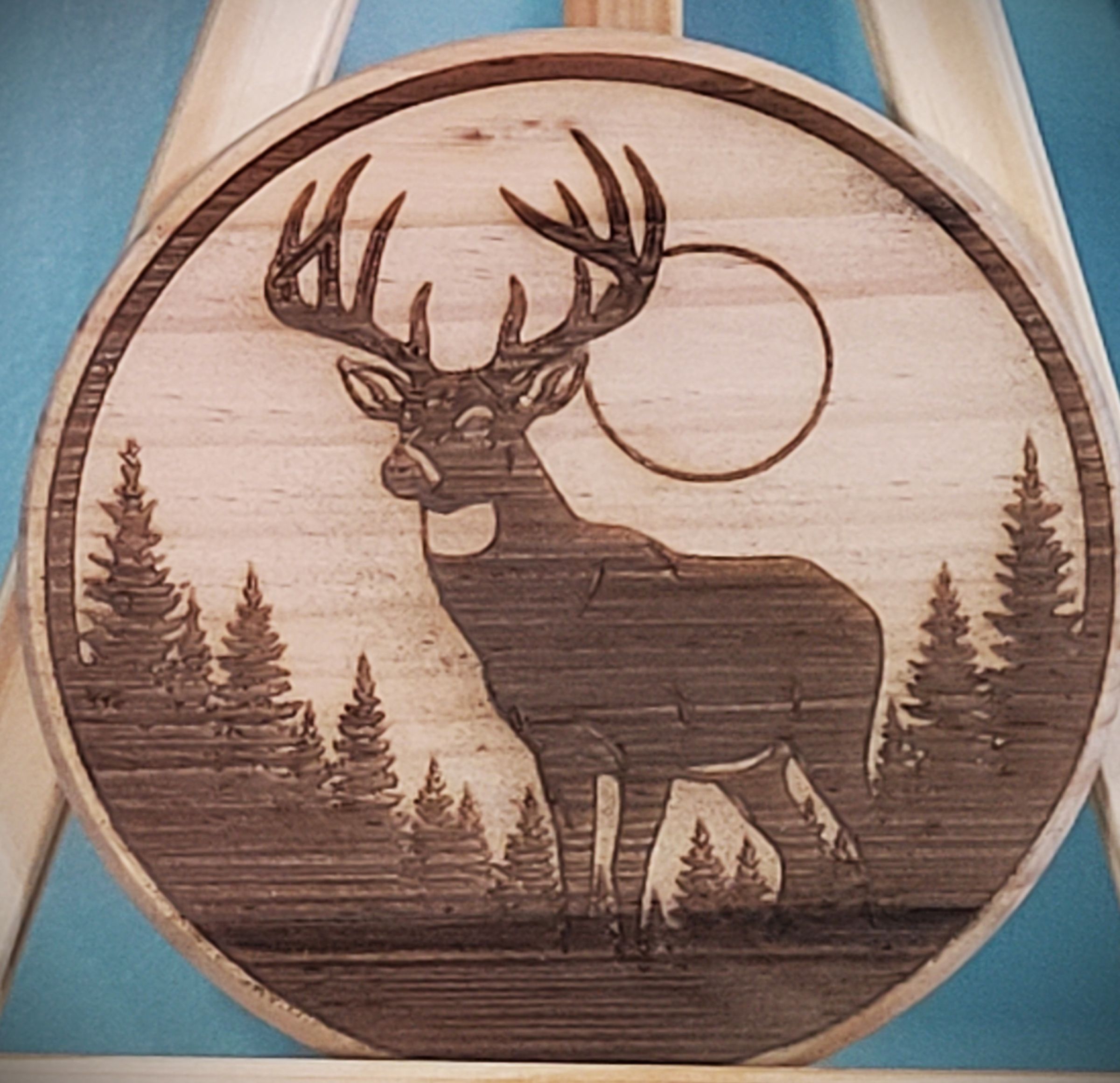 4" Rd Wood Coasters 6 pk $36 + Shipping
