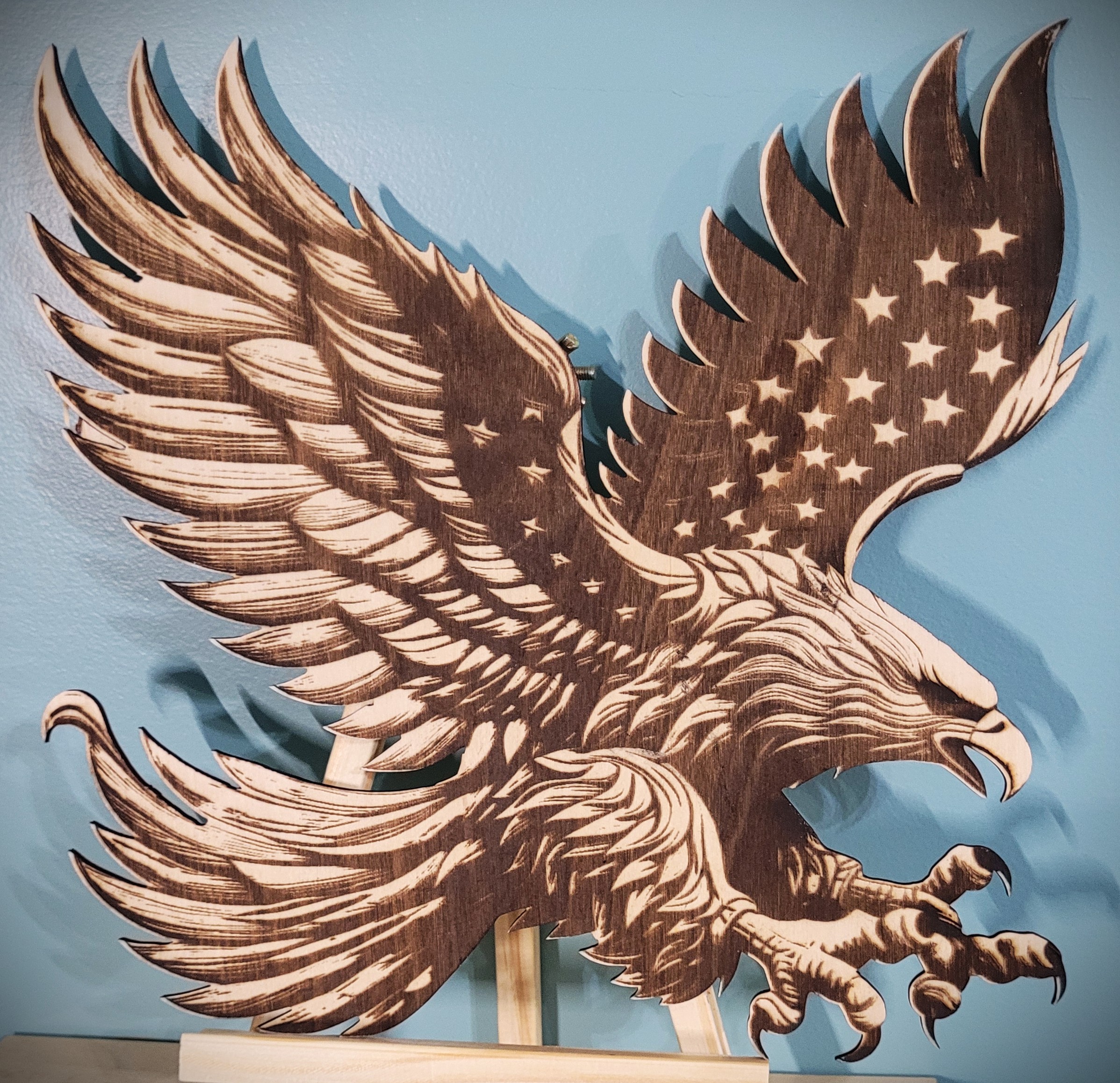 12 x 12" American Eagle $25 + Shipping