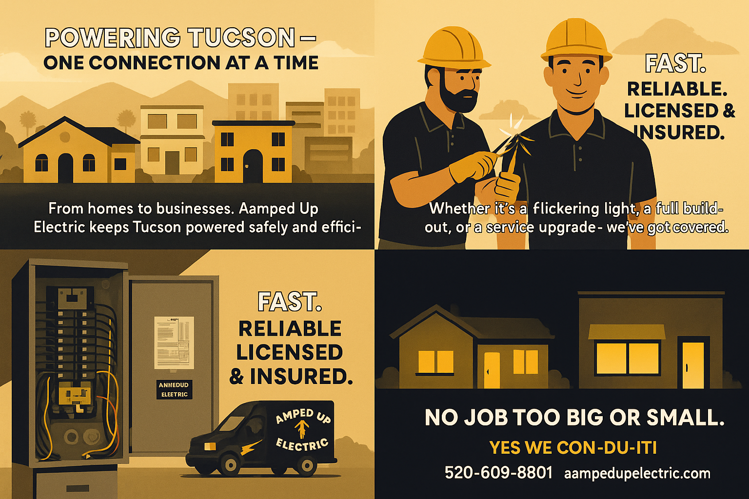 aampedupelectric.com's image