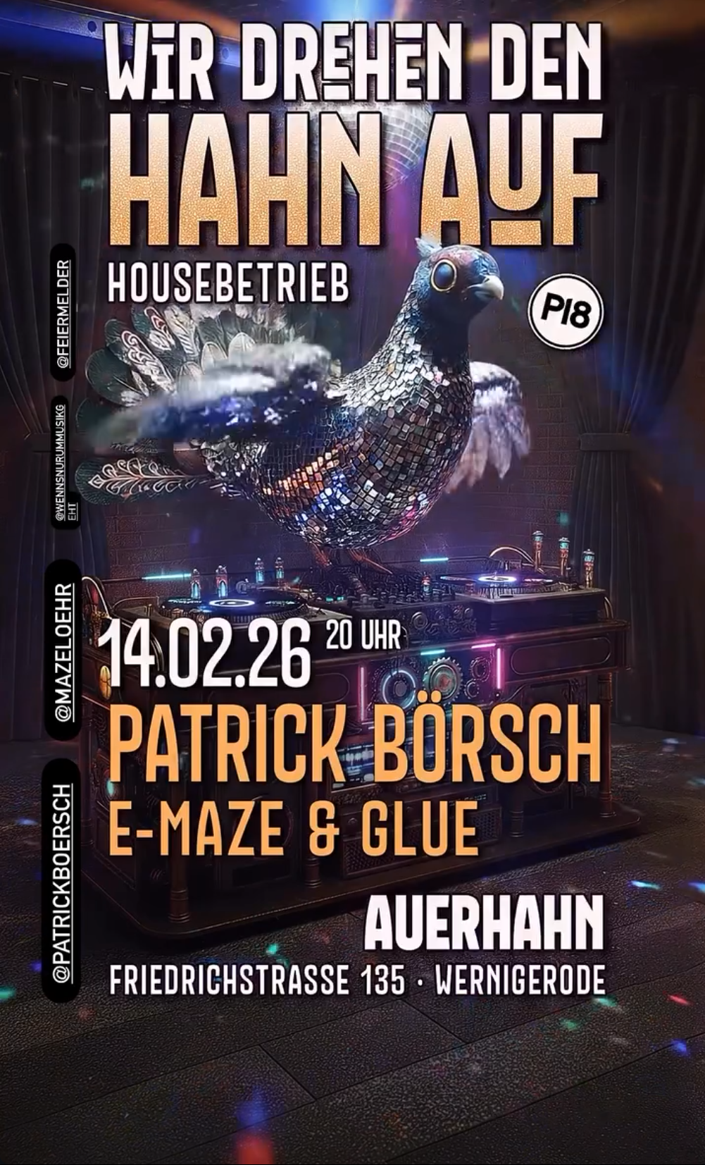 Wir drehen den Hahn auf 14.2.2026