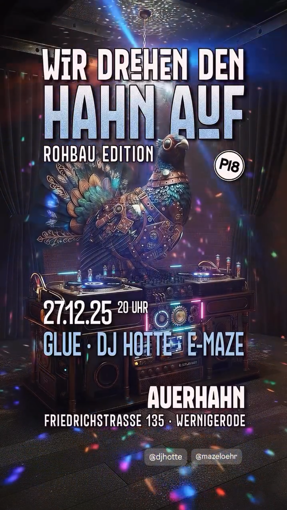 27.12.2025 20:00 Uhr Wir drehen den Hahn auf