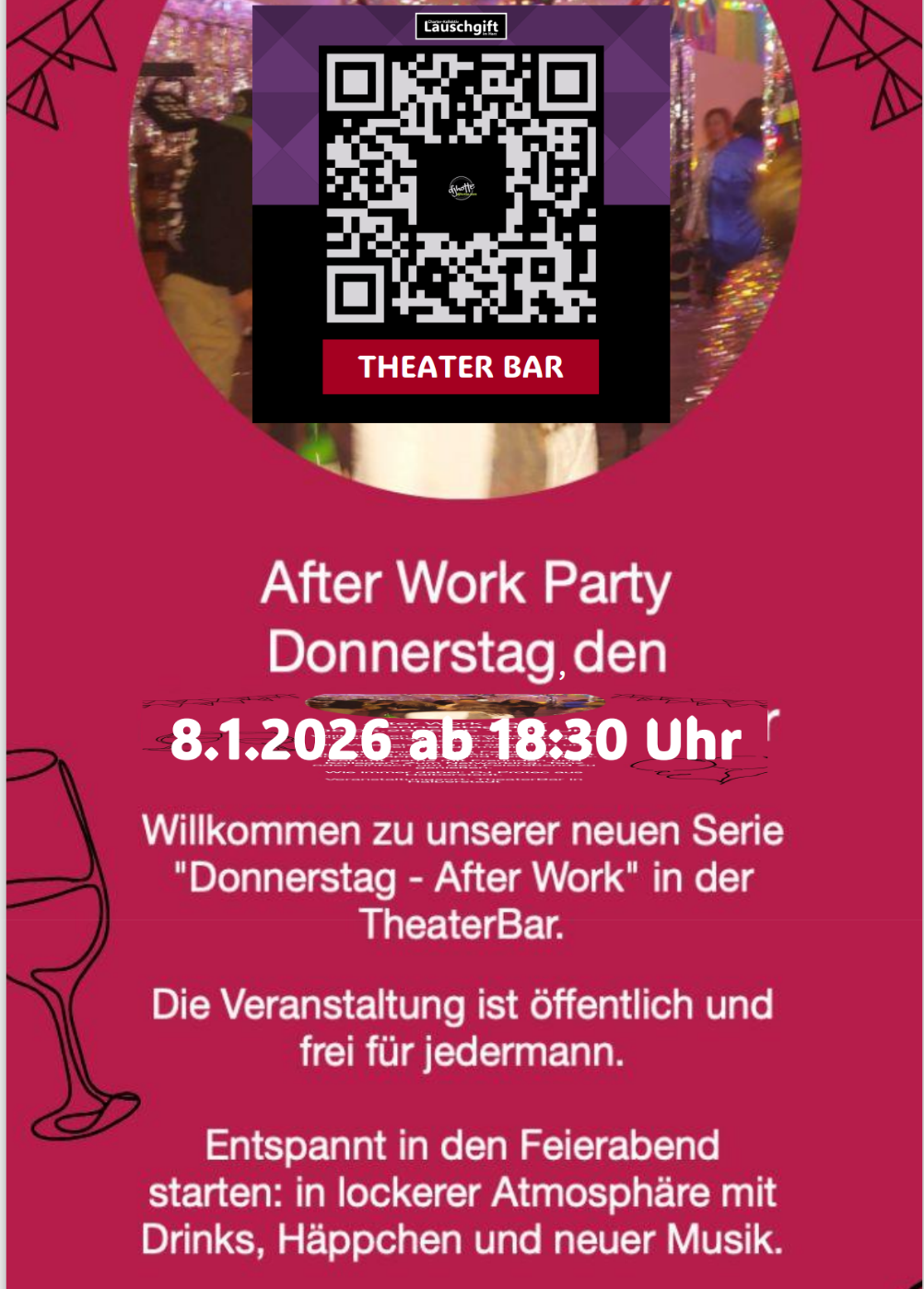 After Work Party 8.1.2026 18:30 Uhr 