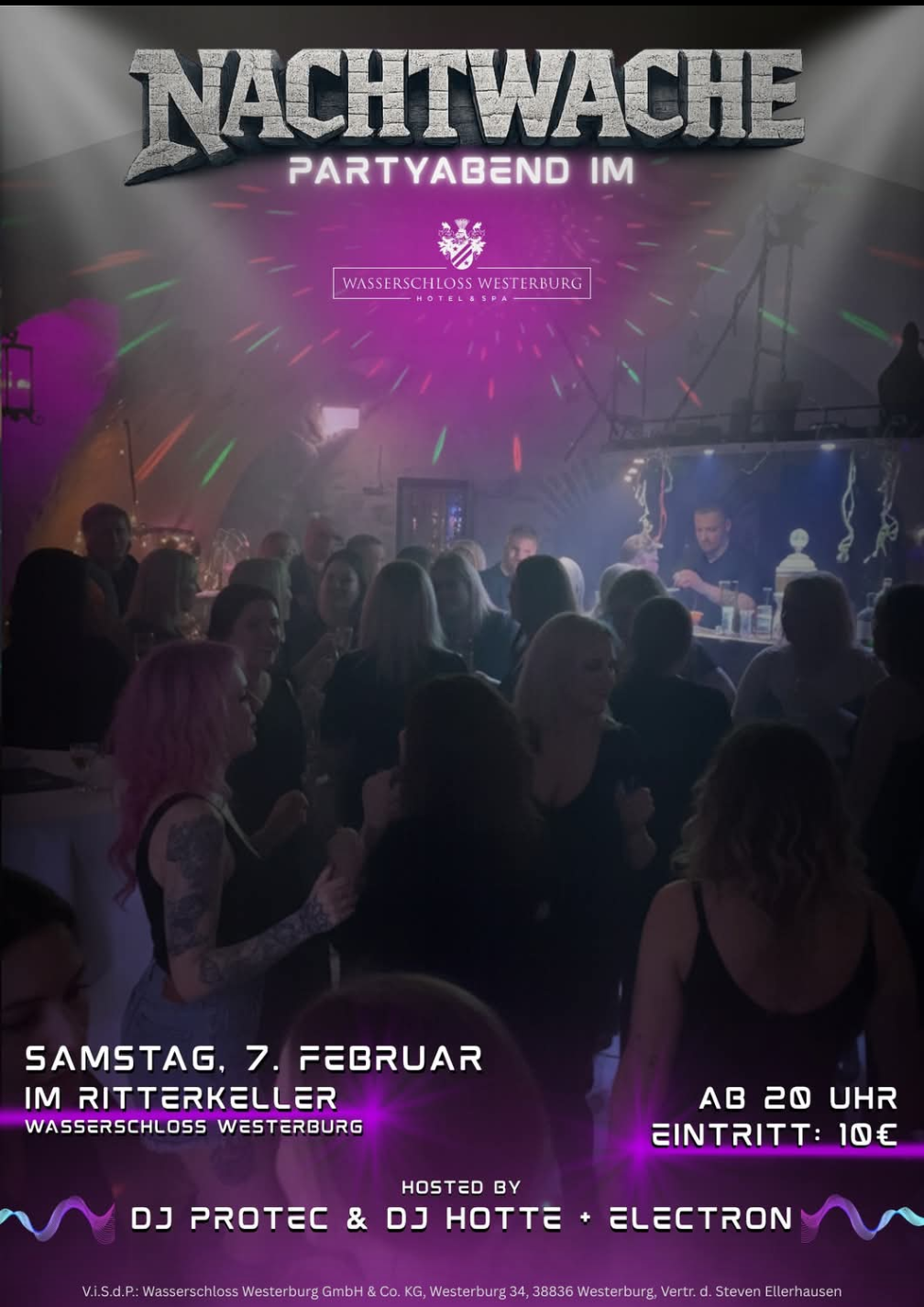 Nachtwache Wasserschloss Westerburg 7.2.2026