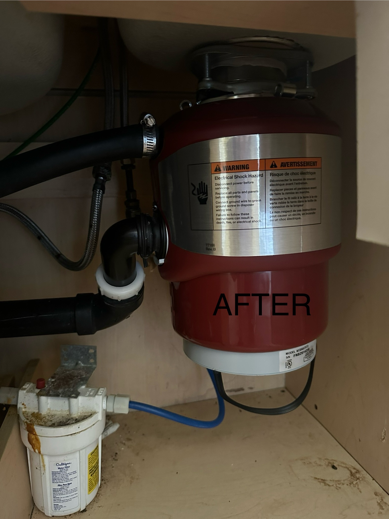 Garbage Disposal Install