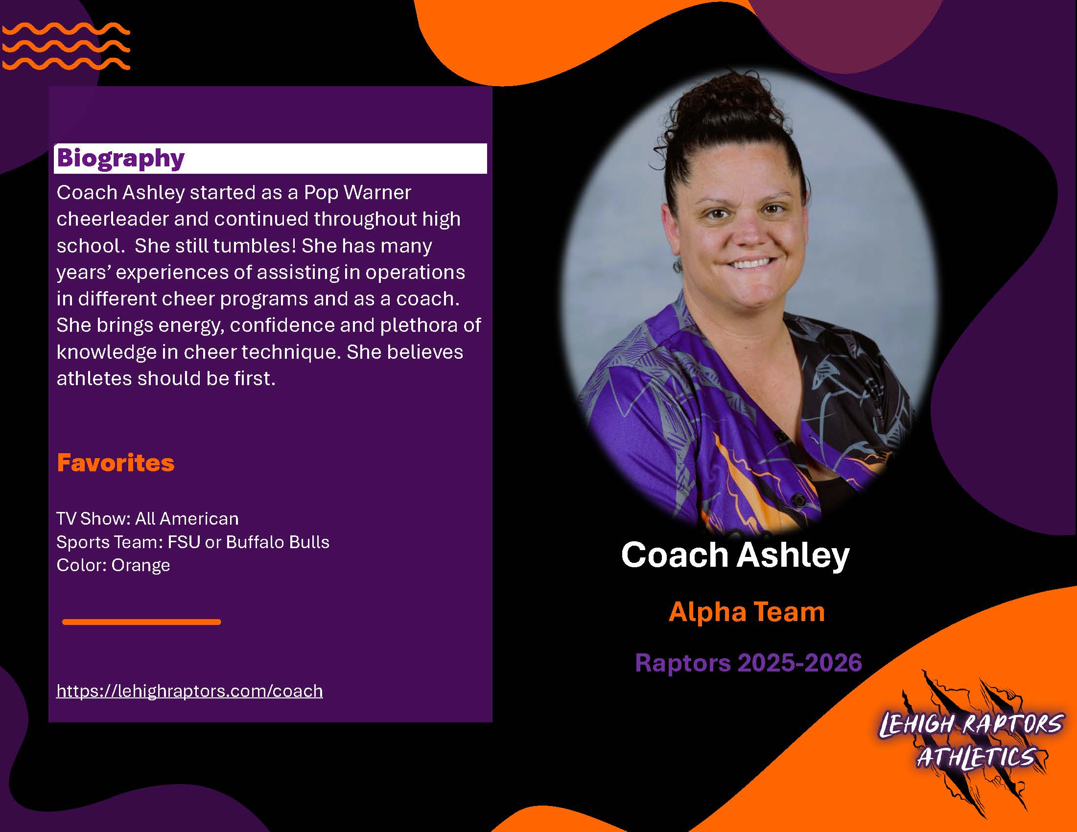 Lehigh Raptors 
Athletics's image