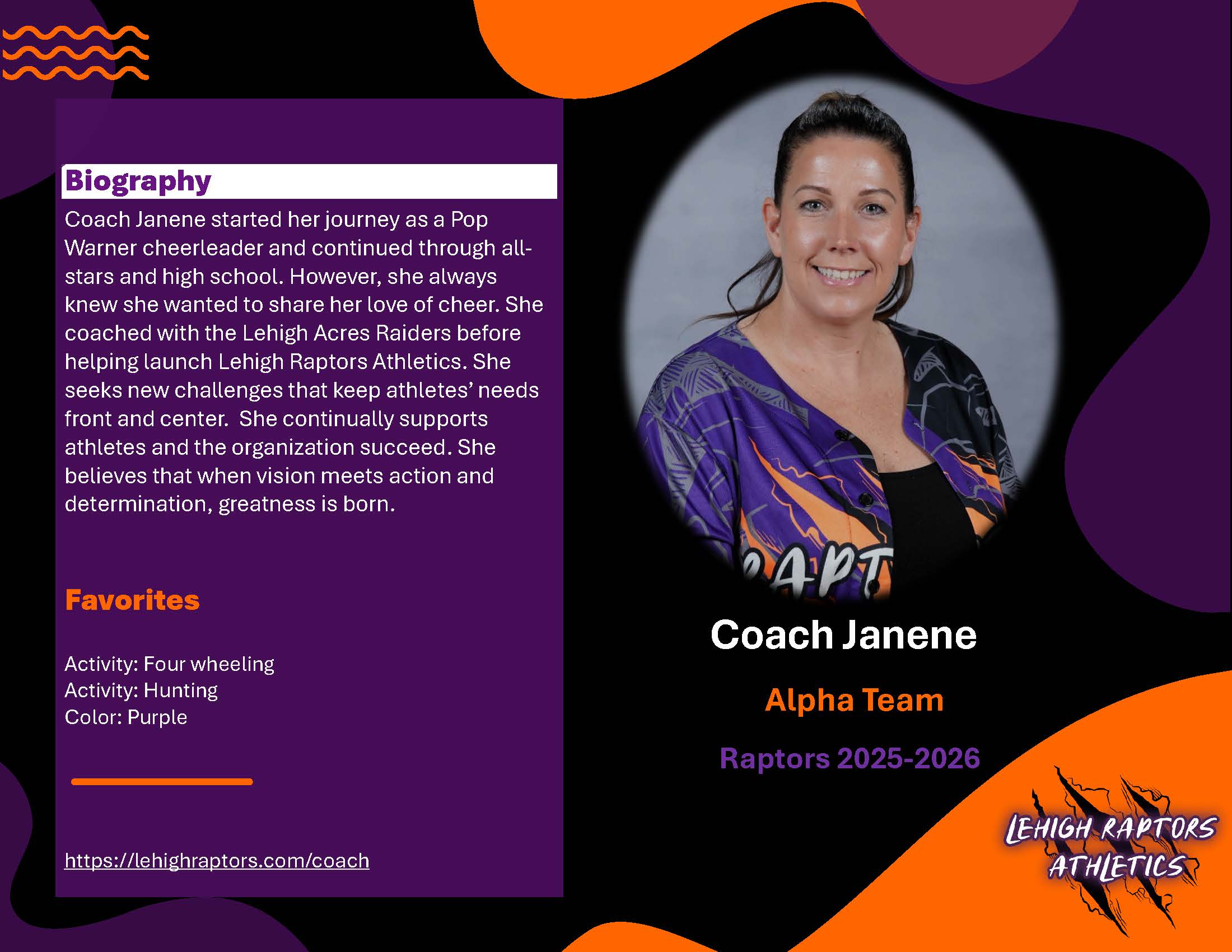 Lehigh Raptors 
Athletics's image