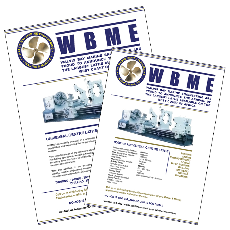 WORK IN PROGRESS INSERT ON NEW OPERATIONS MACHINERY