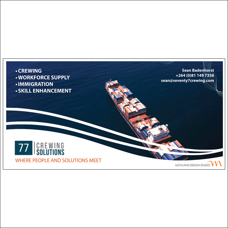 77 CREWING SOLUTIONS BILLBOARD