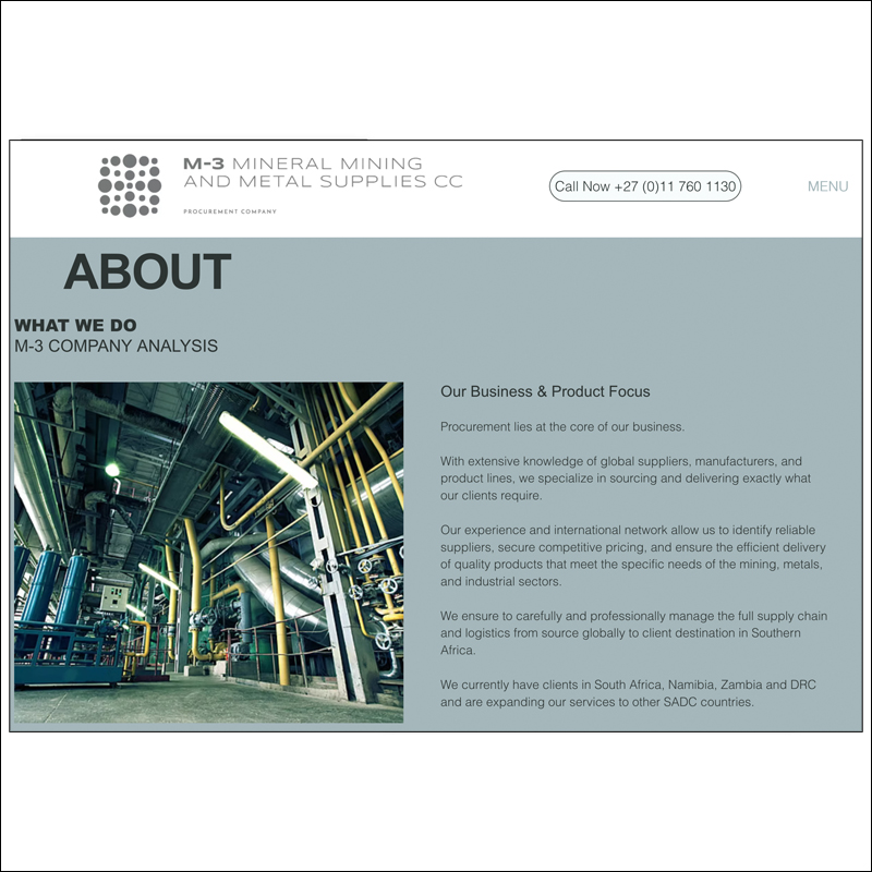 M-3 SUPPLIES WEBSITE