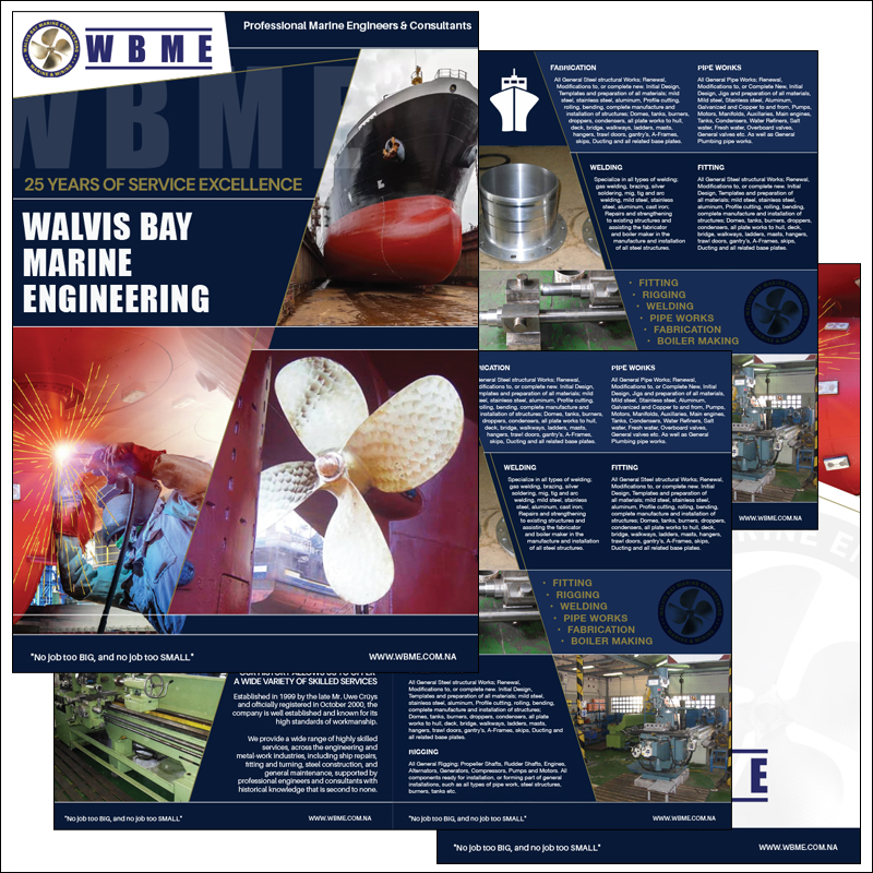 WORK IN PROGRESS WBME COMPANY PROFILE FOLDER