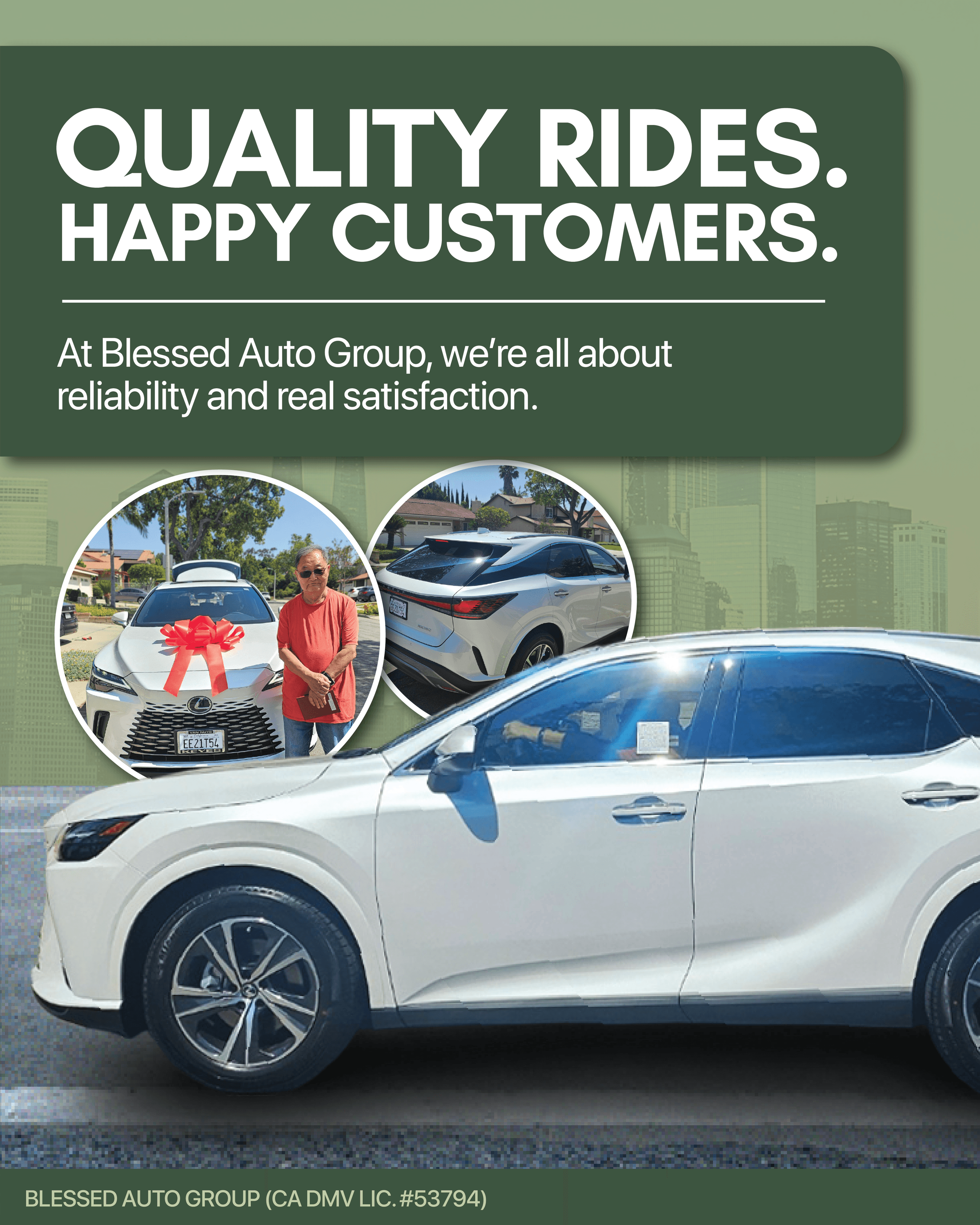 Blessed Auto Group | Quick & Caring Auto Broker in CA's image