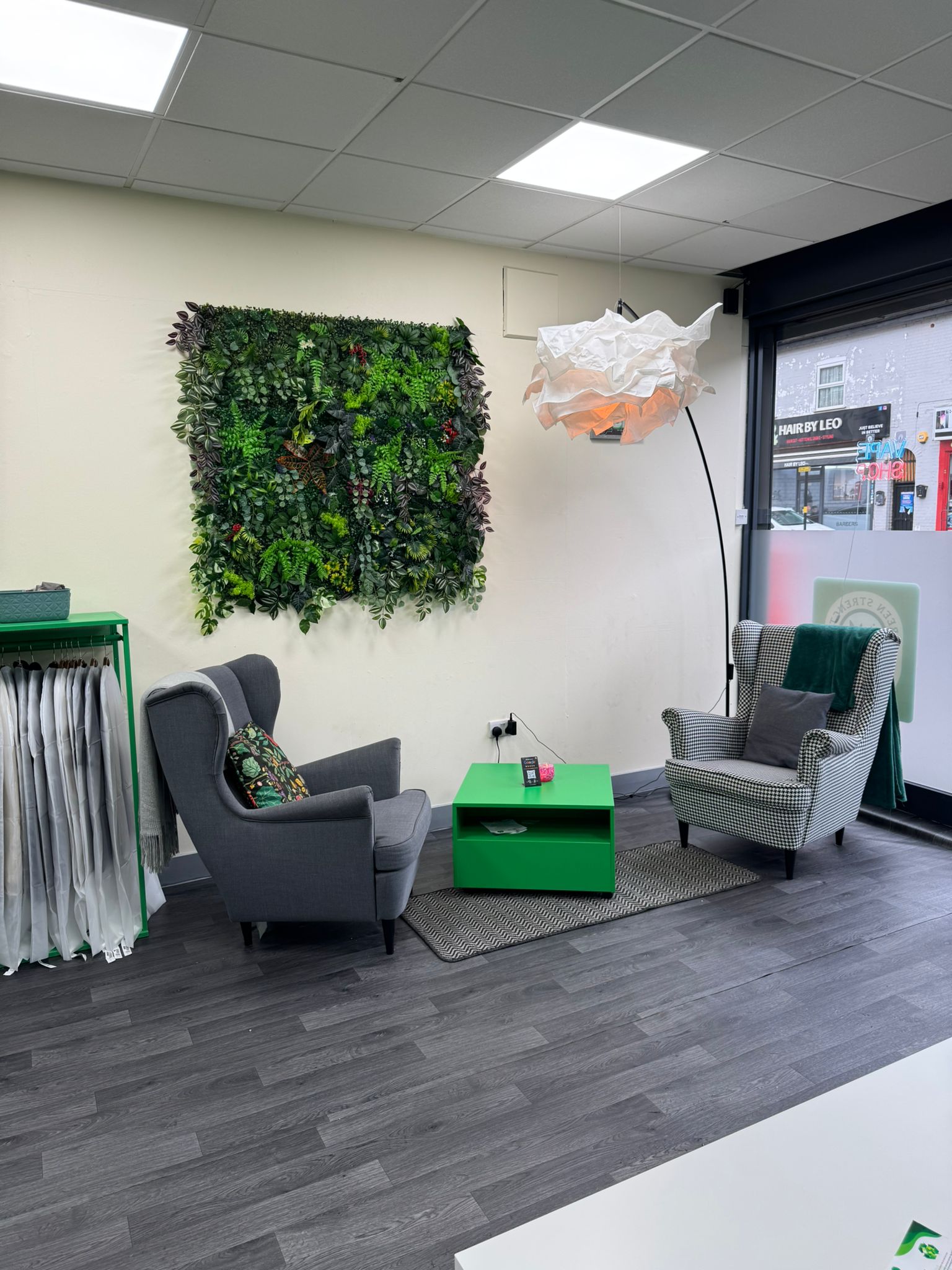 Green Strength Lounge Area