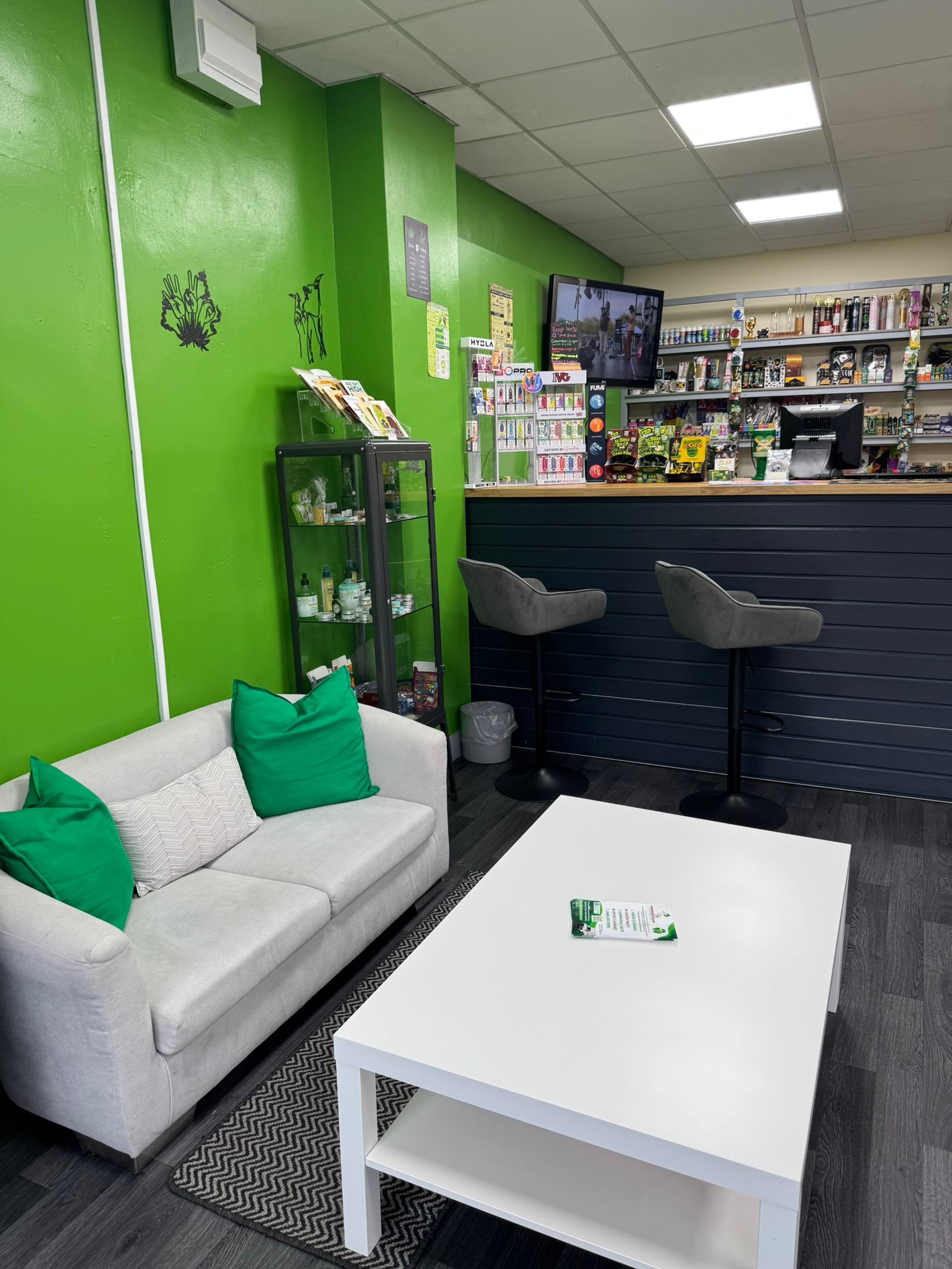 Green Strength Lounge Area