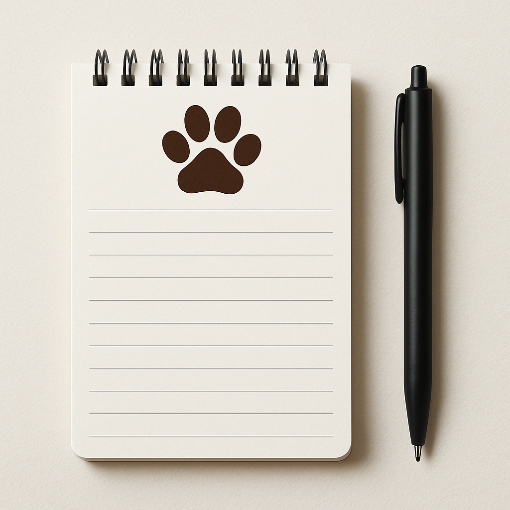 Client intake form