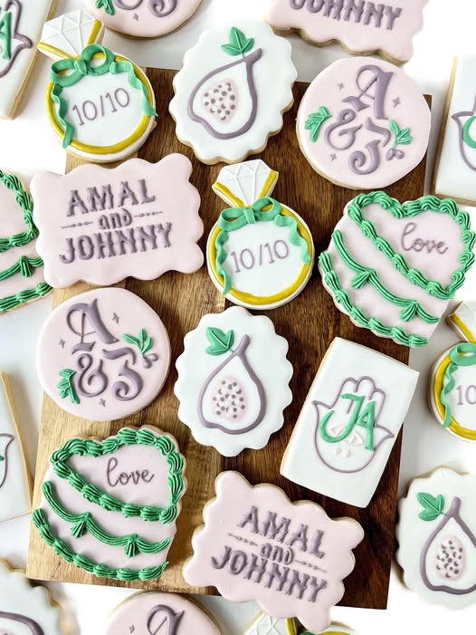 Wedding Custom Sugar Cookies