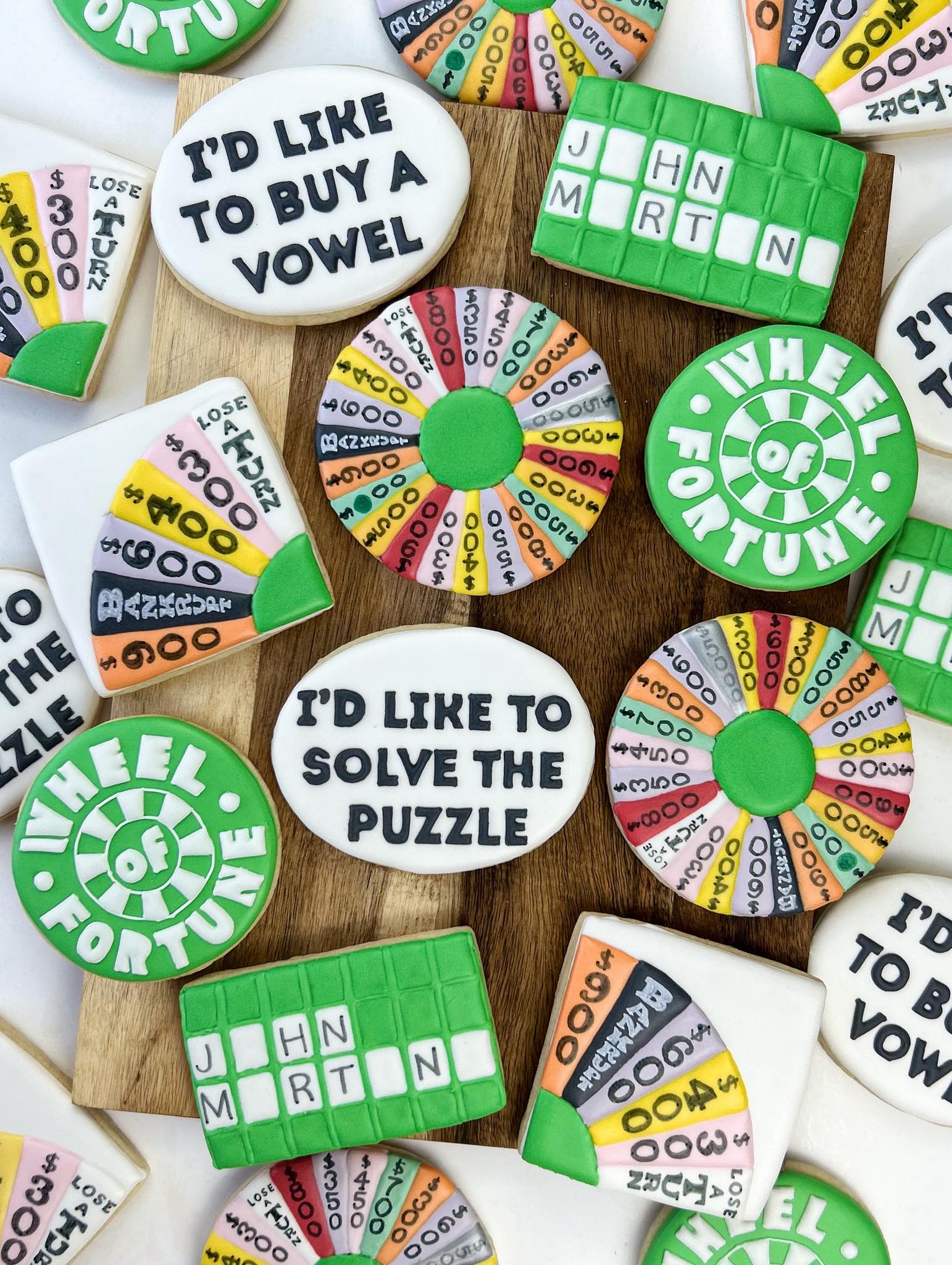 Wheel of Fortune Cookies