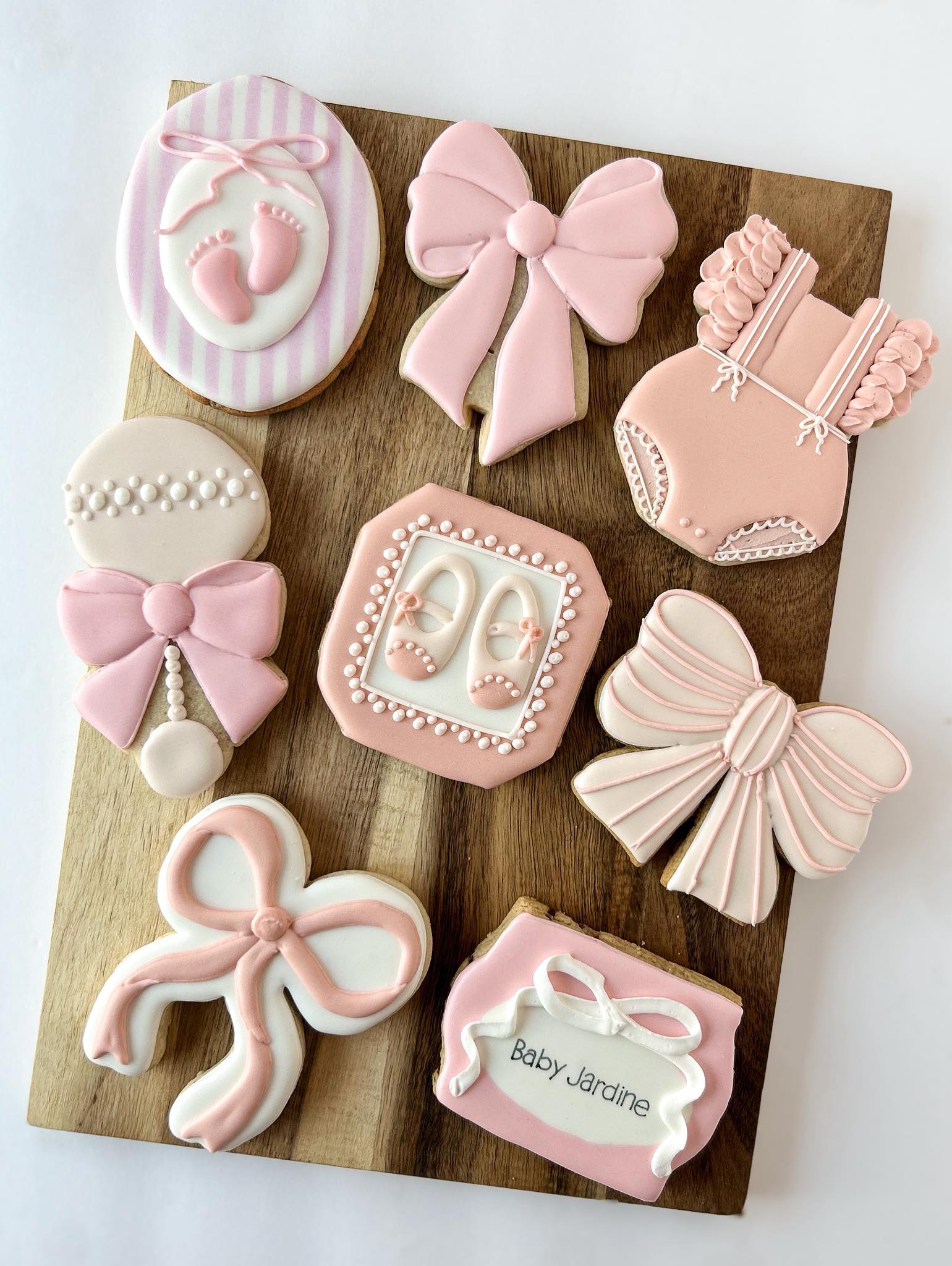 Custom Baby Shower Cookies
