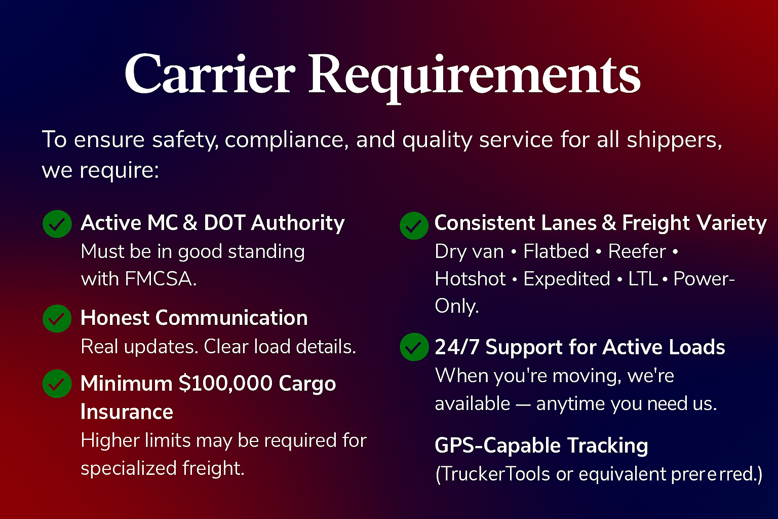 Contact Pure Route Logistics | Freight Quotes & Support's image