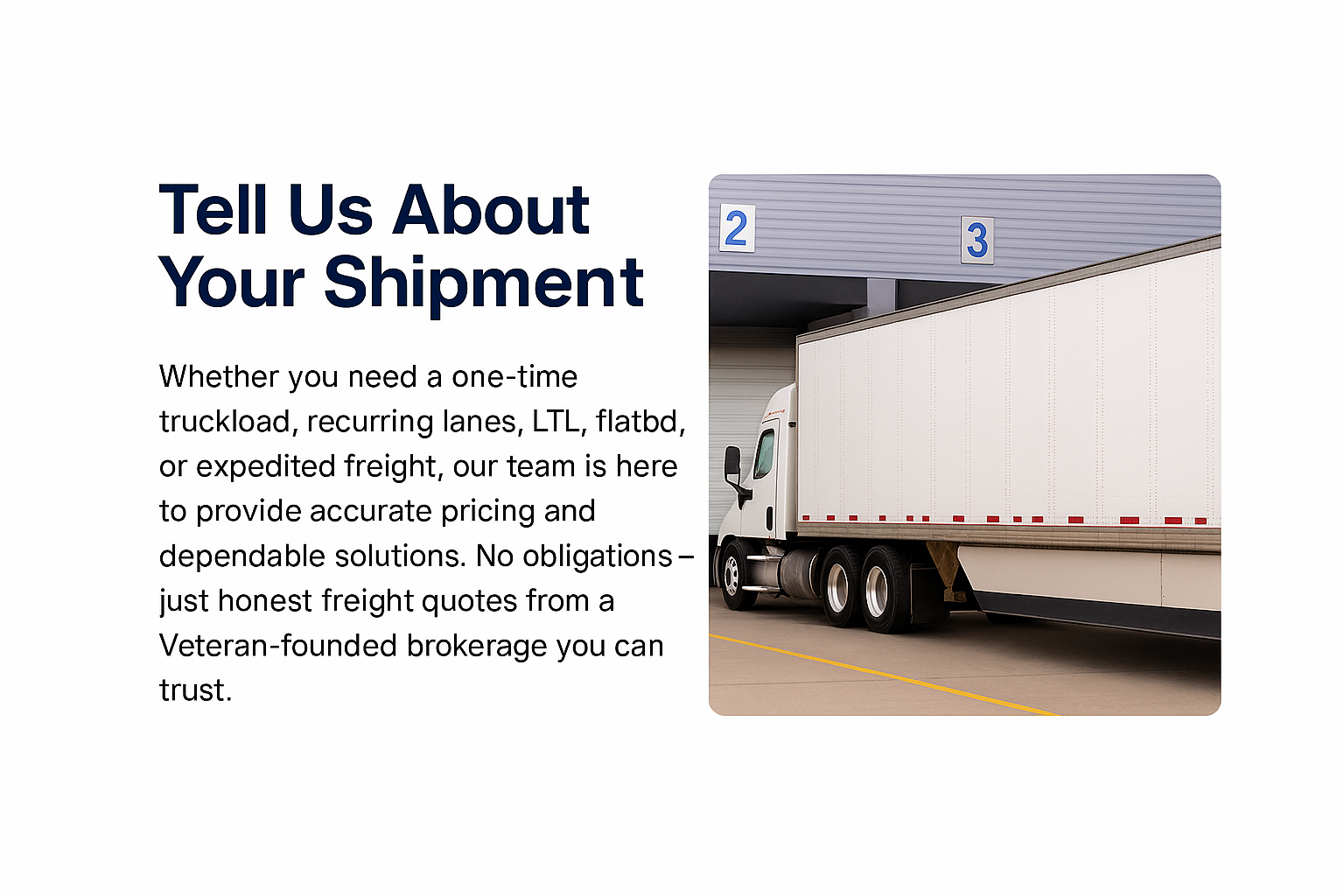 Contact Pure Route Logistics | Freight Quotes & Support's image