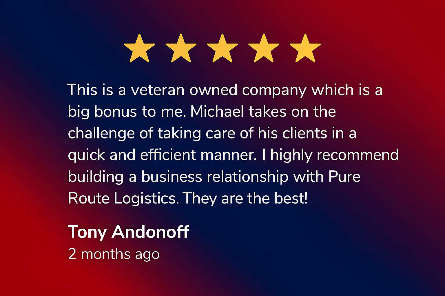 Contact Pure Route Logistics | Freight Quotes & Support's image