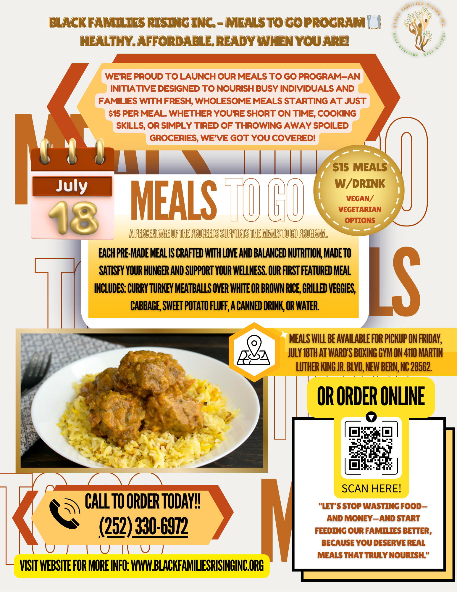 BFR MEALS TO-GO PROGRAM