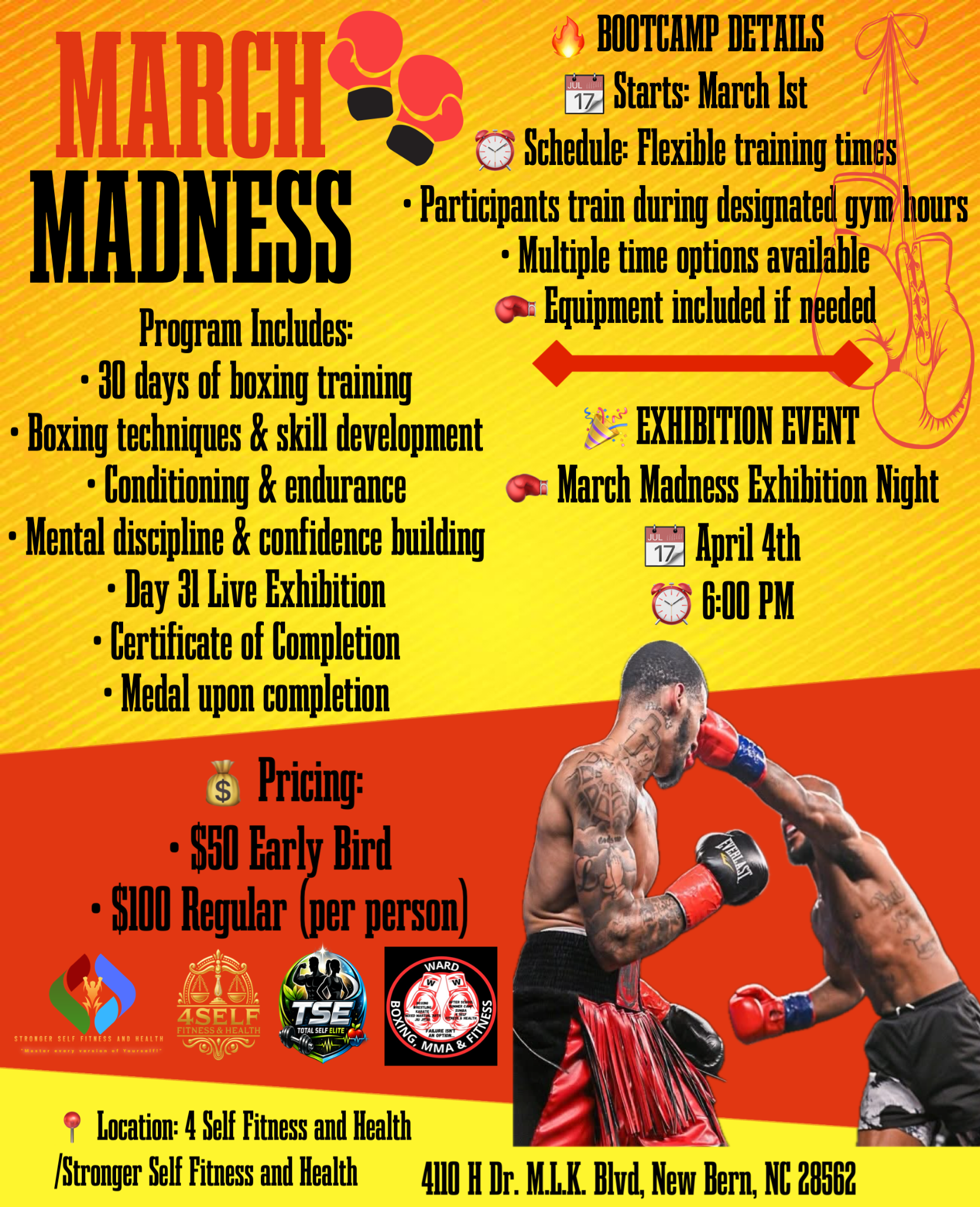 MARCH MADNESS BOXING BOOTCAMP