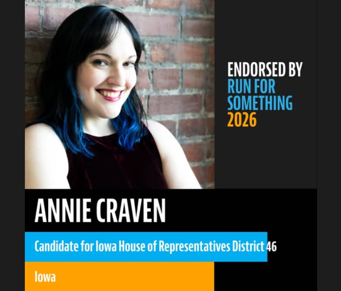 Annie Craven for Iowa's image