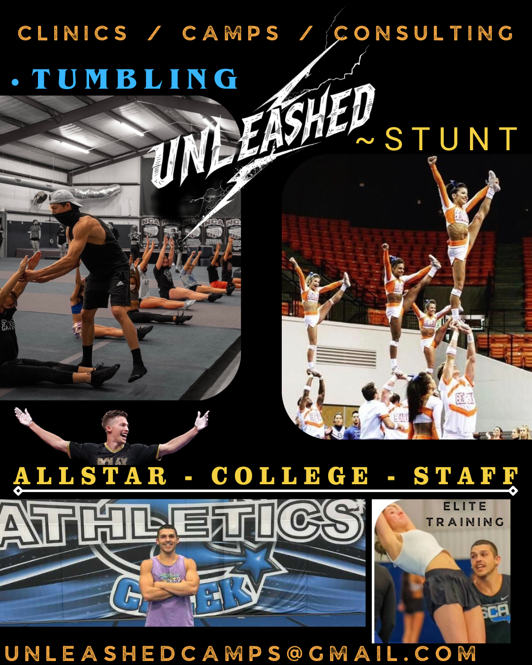 Unleashed Training - Tumbling - Stunting - Cheerleading's image