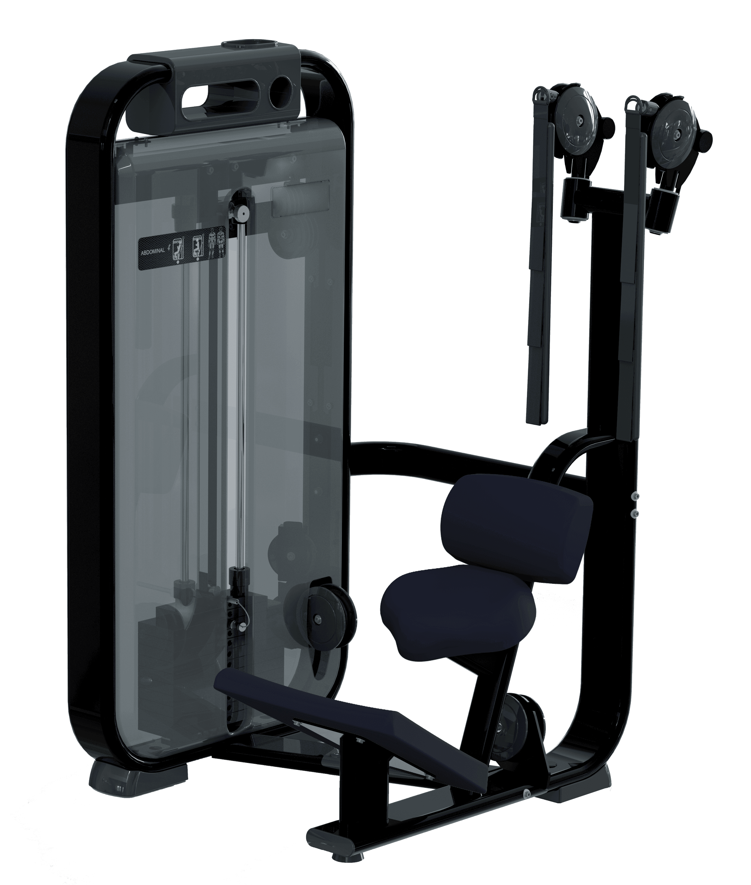 MV6-501 Mammoth Abdominal Crunch 190 lb Weight Stack