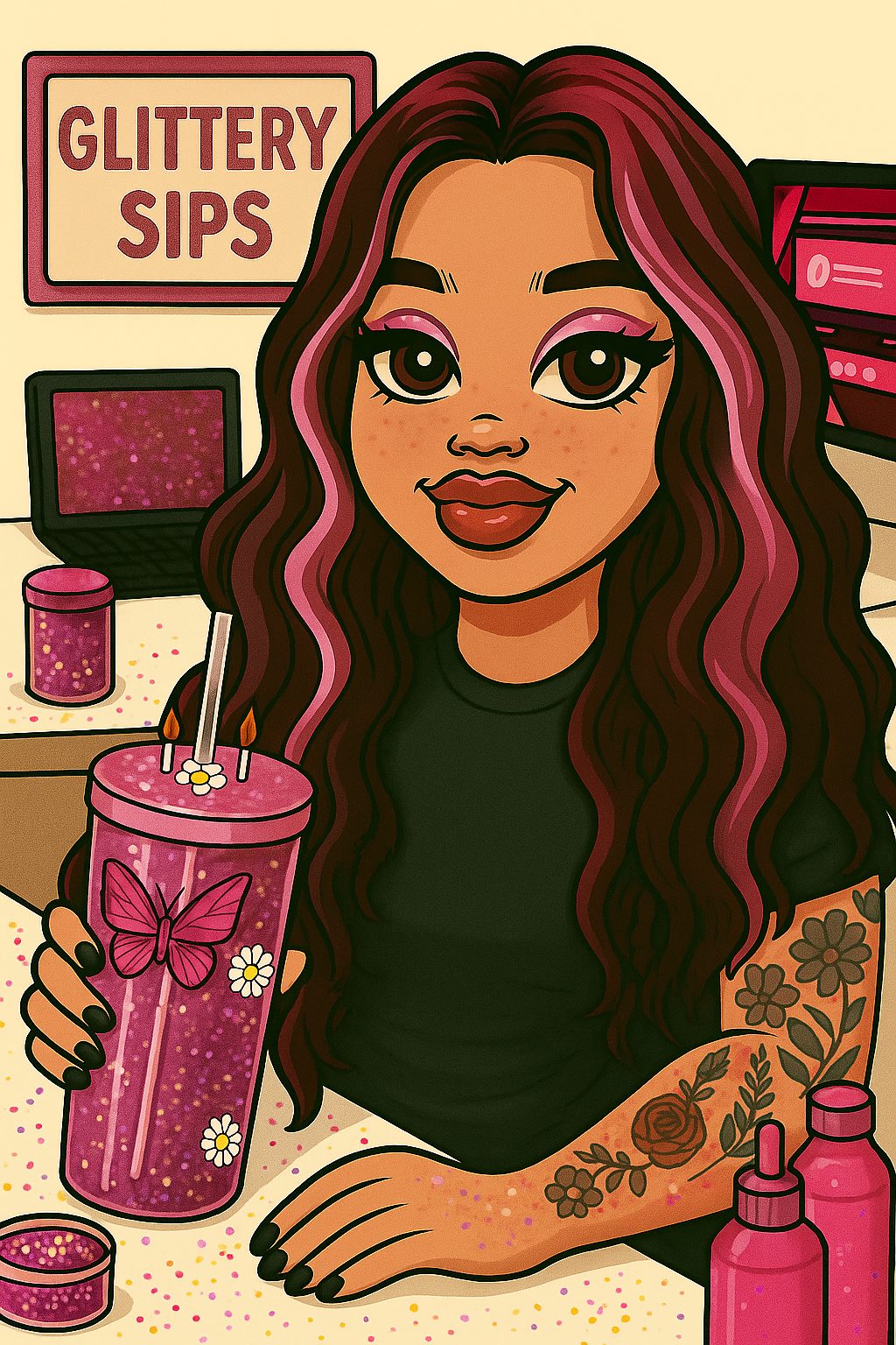 Glittery Sips's image