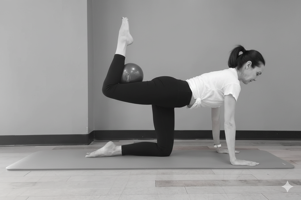 Pilates pose five