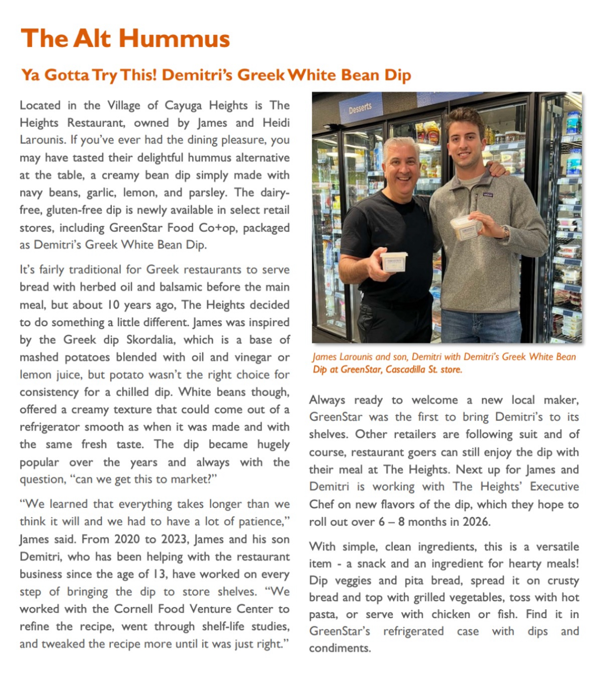 Demitri's Greek White Bean Dip's image