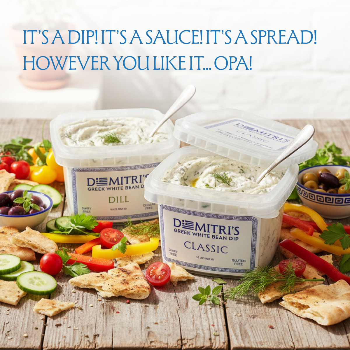 Demitri's Greek White Bean Dip's image