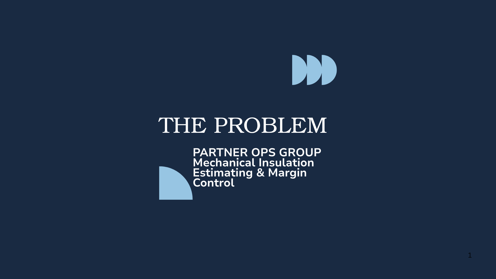 Partner Ops Group Mechanical Insulation EstOps Support's image